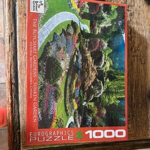 Eurographics 1000 Piece Puzzle - The Butchart Gardens